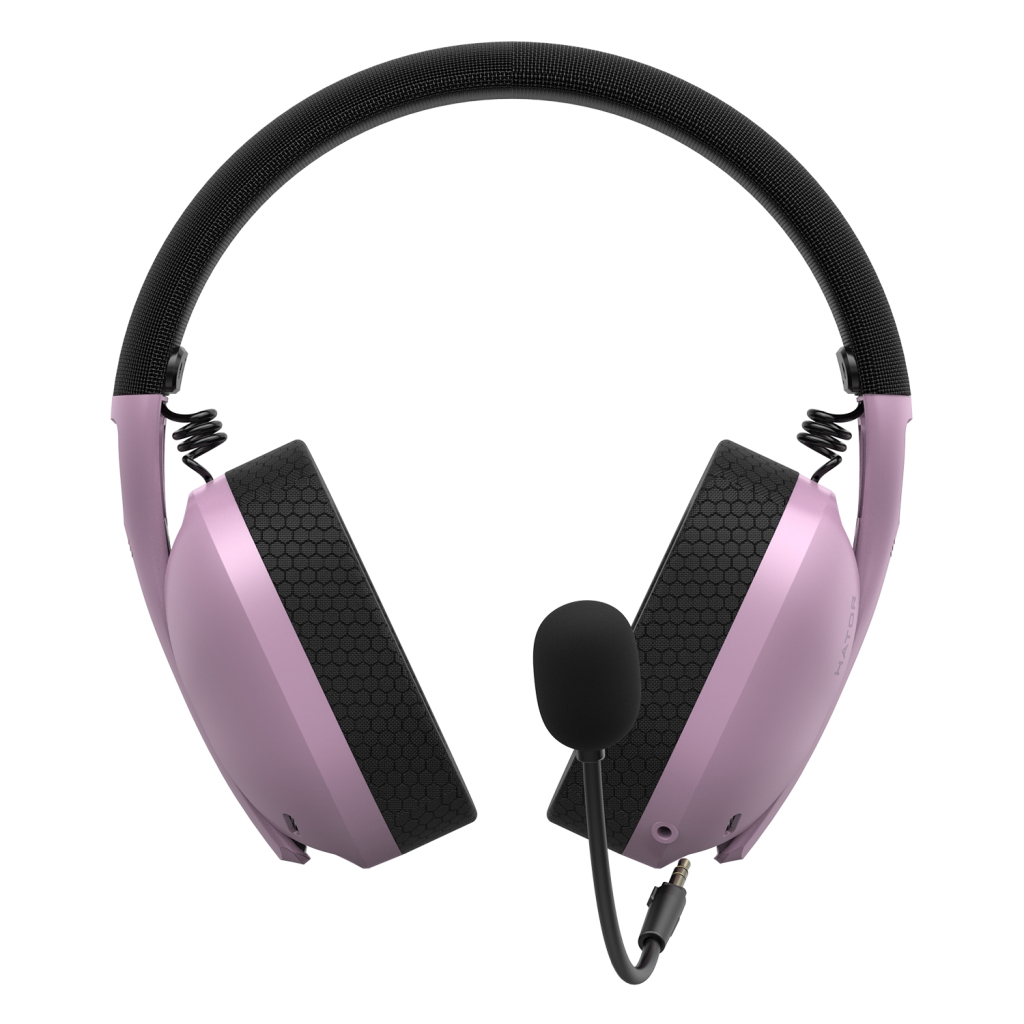 Навушники Hator Hyperpunk 2 USB 7.1 Black/Lilac (HTA-849) - зображення 2