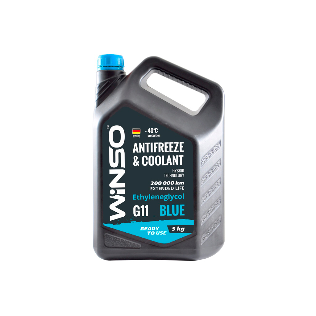 Антифриз WINSO WINSO BLUE G11 blue 5kg (880970) - зображення 1