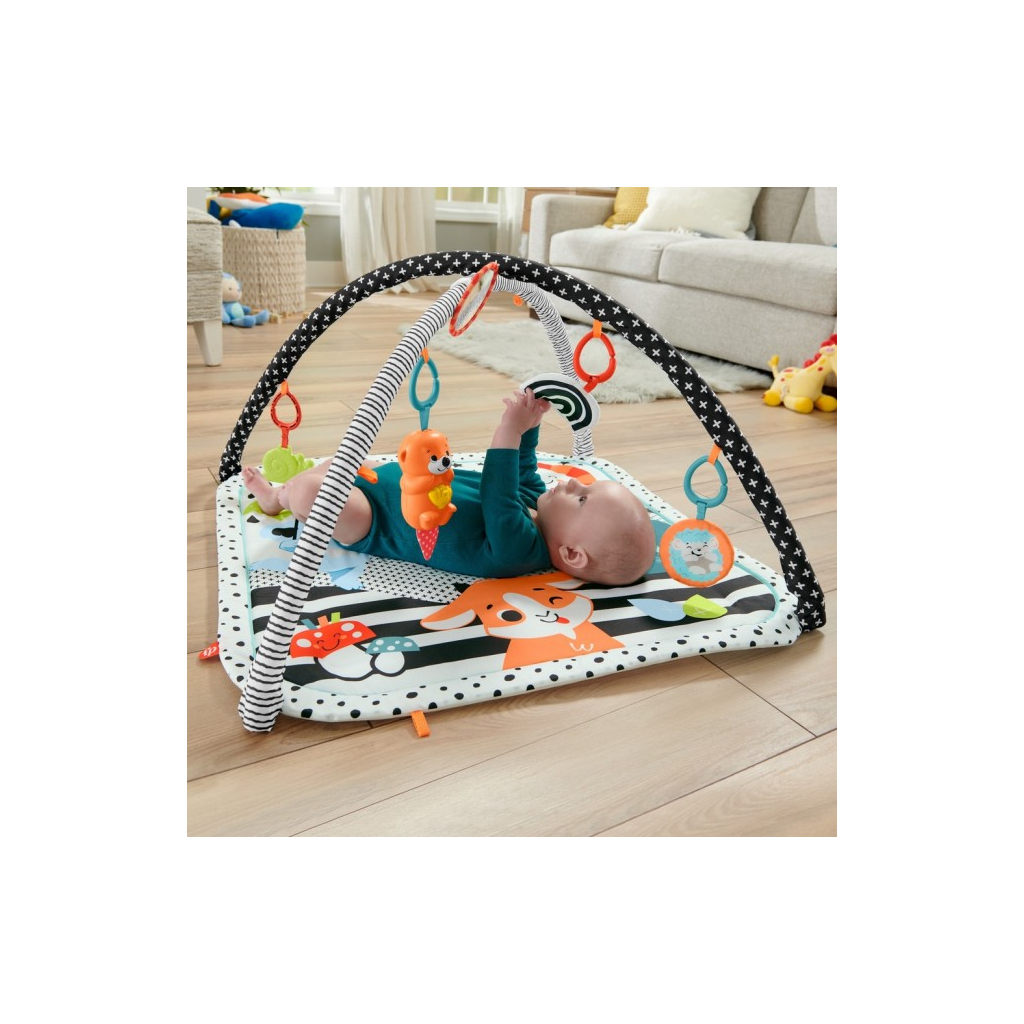 Дитячий килимок Fisher-Price ігровий центр 3-в-1 Веселі розваги (HBP41) - зображення 5
