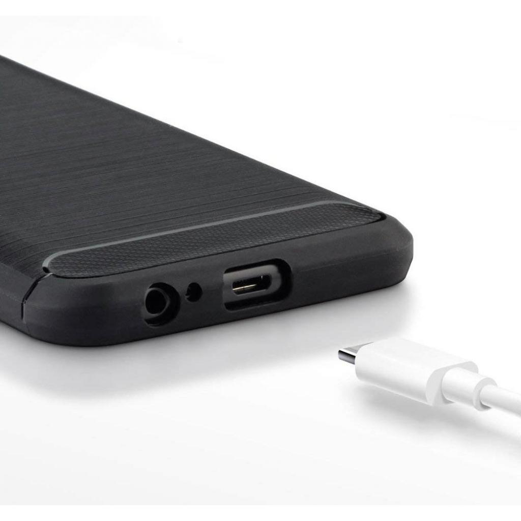 Чохол до мобільного телефона Laudtec Samsung J4/J400 Carbon Fiber (Black) (LT-J400F) - зображення 9