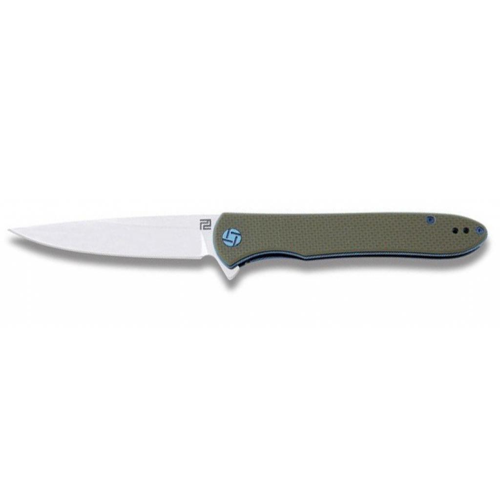 Ніж Artisan Shark BB, D2, G10 Flat Olive (1707P-BGN) - зображення 1