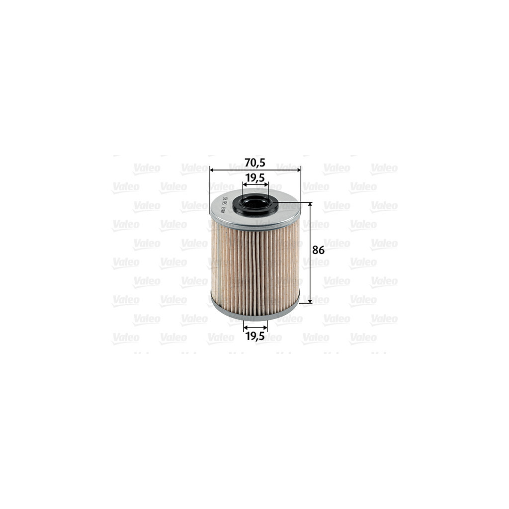Фільтр паливний Valeo 587917 - зображення 1