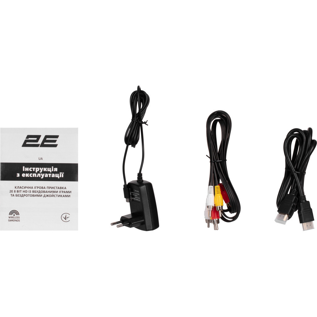 Ігрова консоль 2E 8bit HDMI (2 бездротових геймпада, 298 іго (2E8BHDWS288) - зображення 2