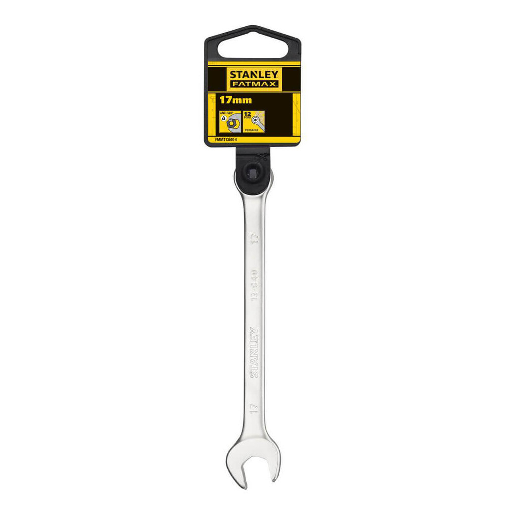 Ключ Stanley FATMAX ANTI SLIP комбінований, 17 мм. (FMMT13040-0) - зображення 10
