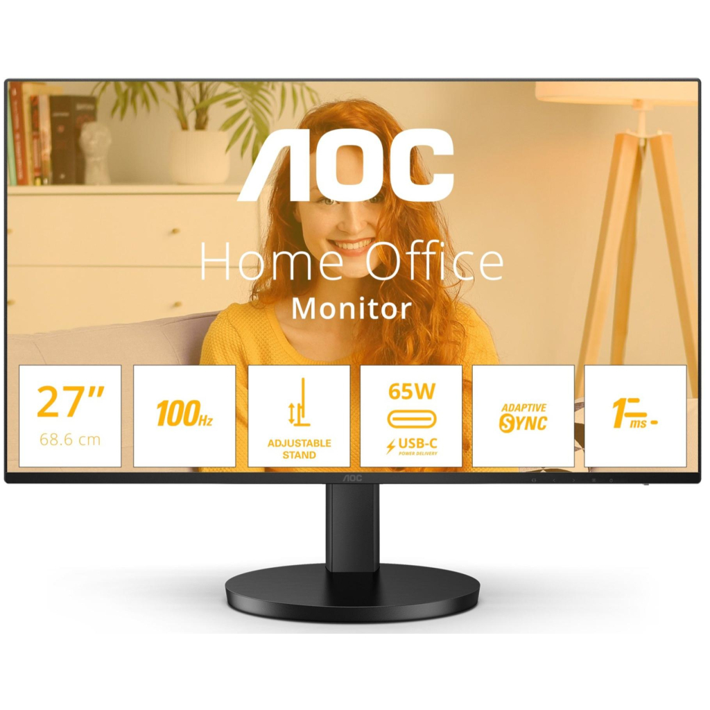 Монітор AOC Q27B3CF2 - зображення 1
