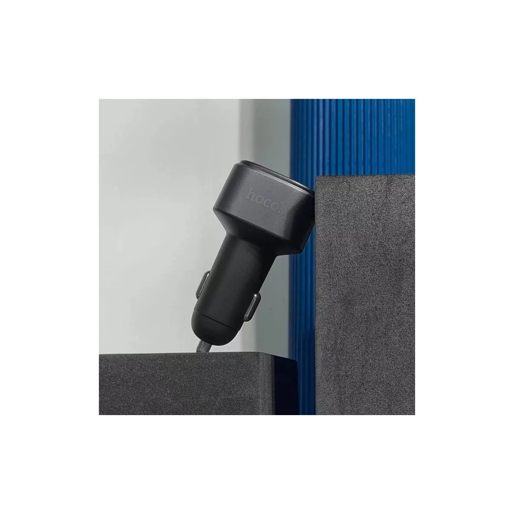 FM модулятор HOCO E67, Black, Box - изображение 8