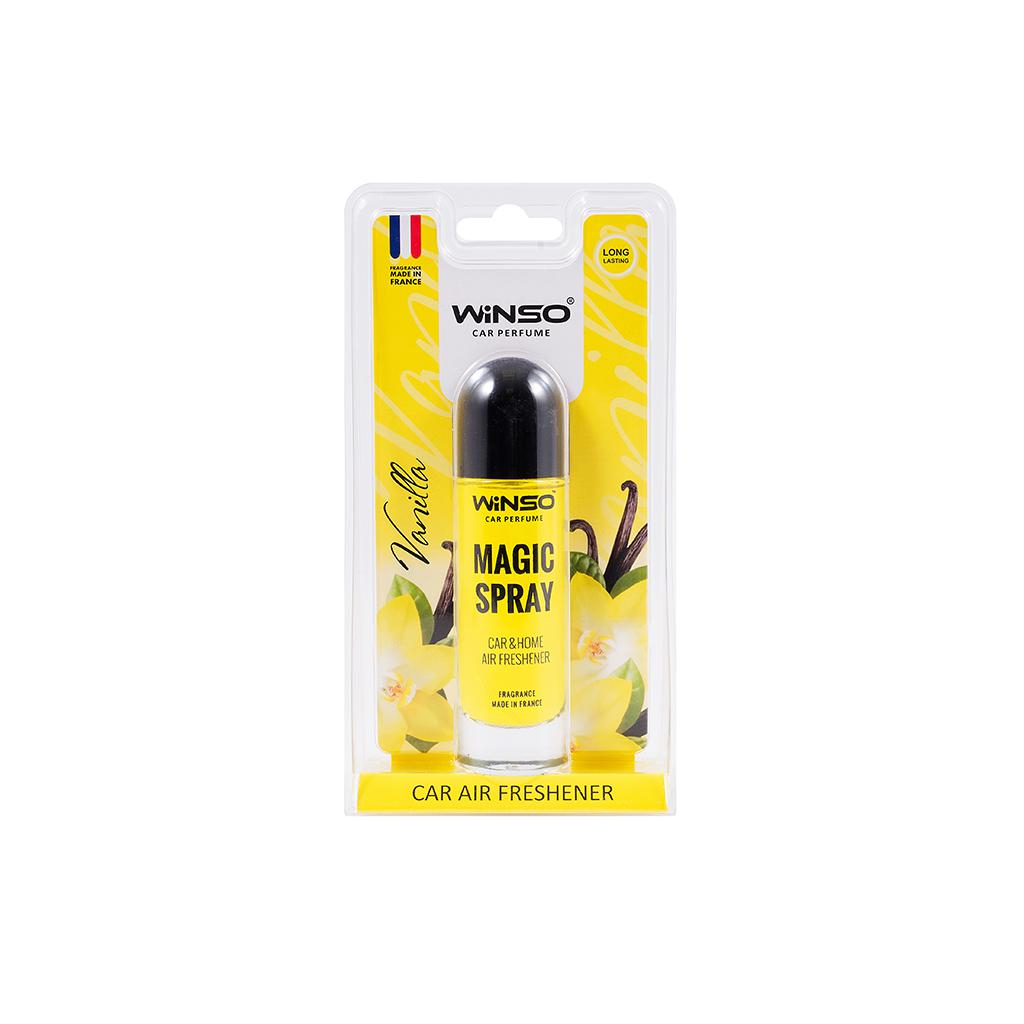 Ароматизатор для автомобіля WINSO Magic Spray Vanilla 30мл (534290) - зображення 1