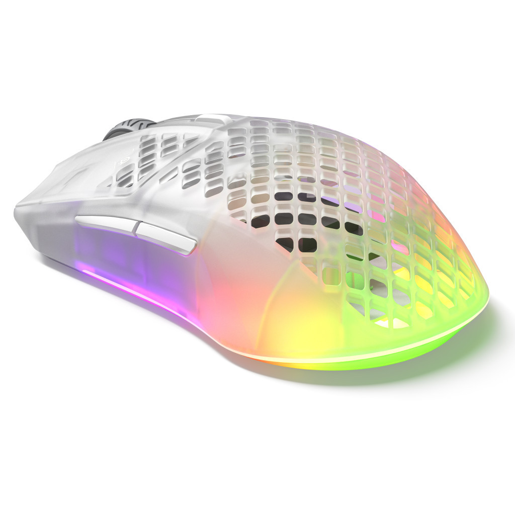 Мишка SteelSeries Aerox 3 Wireless Ghost (SS62610) - зображення 2