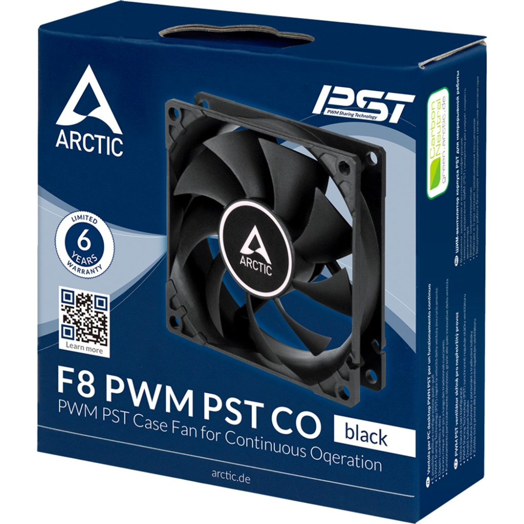 Кулер до корпусу Arctic F8 PWM PST CO (ACFAN00206A) - зображення 4
