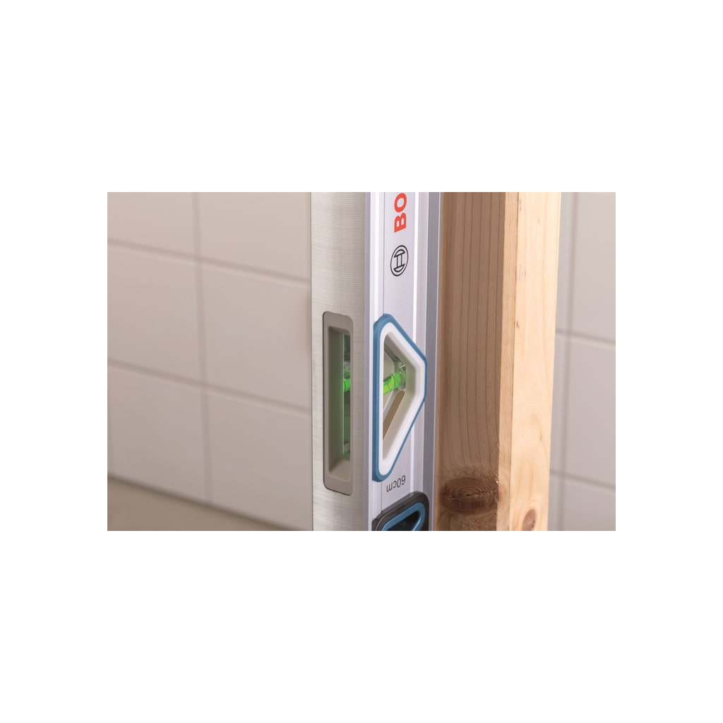 Рівень Bosch 60см, 3 капсули, алюмінієвий корпус, отвори для руки (1.600.A01.6BP) - изображение 4