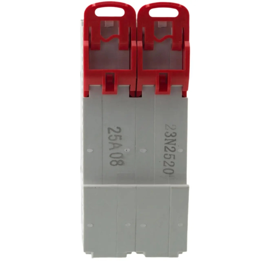 Автоматичний вимикач Quantum 2п С 25А MCB 6kA (8904 / KC6-K/ C/2P/25A-6k) - изображение 4