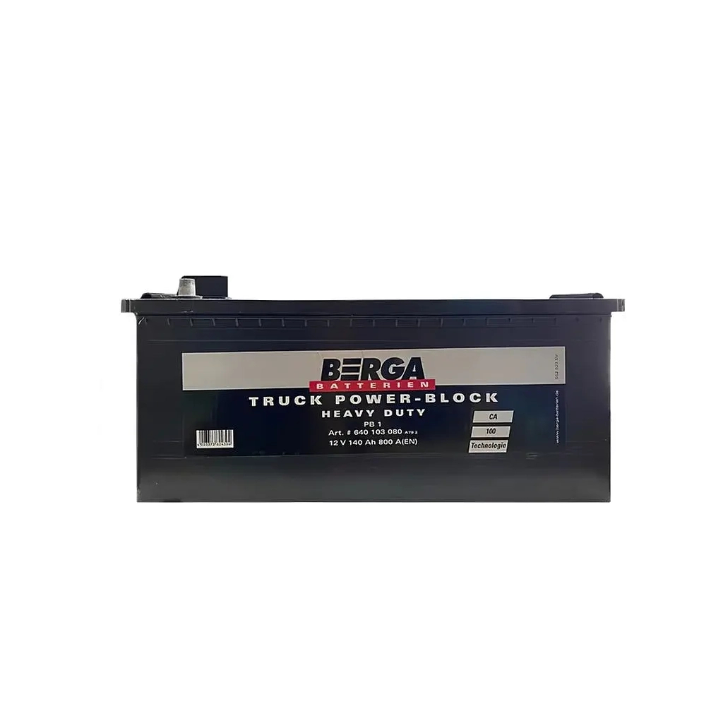 Акумулятор автомобільний Berga Truck Power Block 140Ah бокова(+/-) (800EN) (6401030807502) - зображення 1
