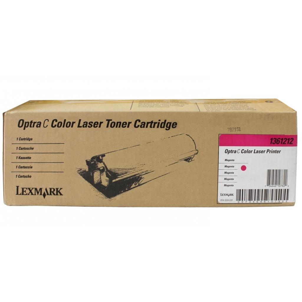 Картридж Lexmark Optra C, 4K, Magenta (1361212) - зображення 1
