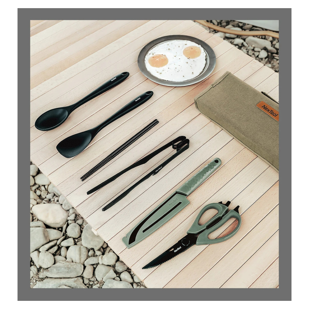 Набір туристичного посуду NexTool Outdoor Cooking set, 6 предметів (NE20325) - изображение 9