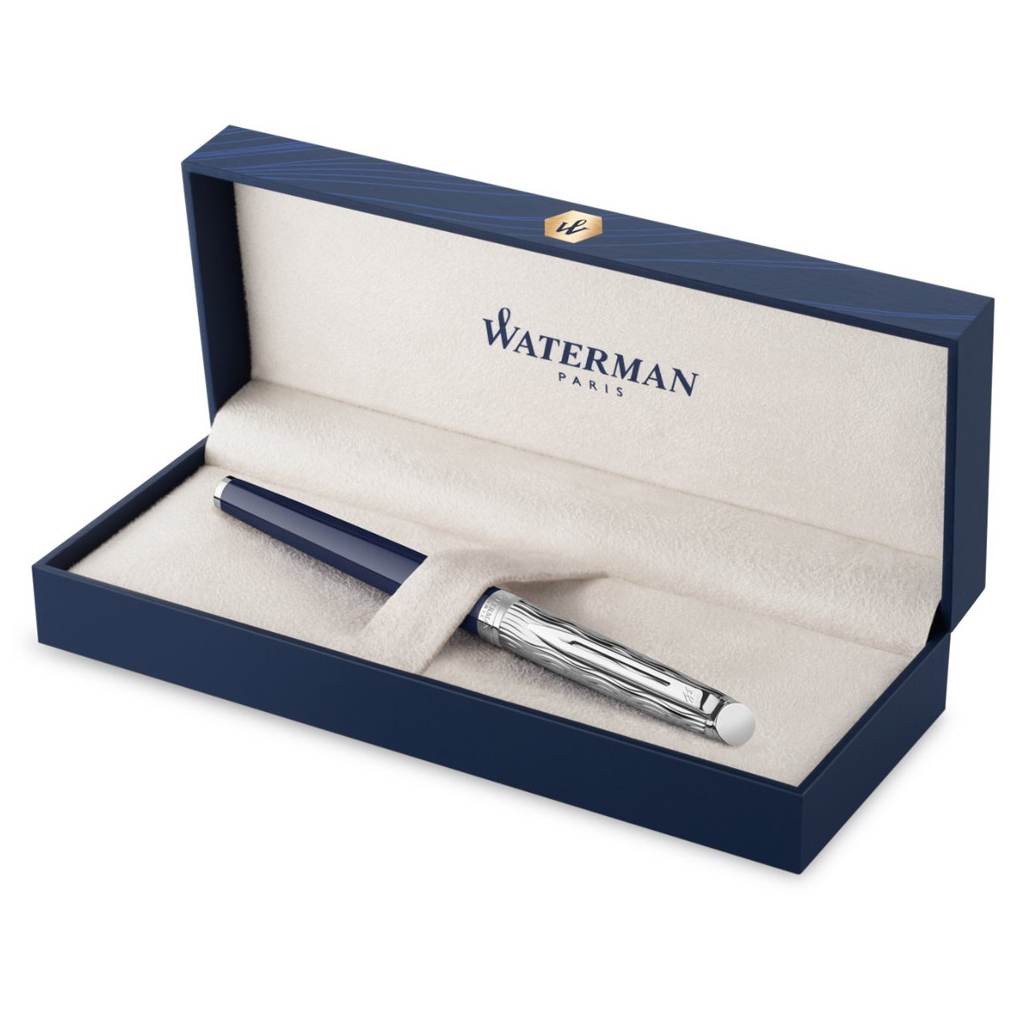 Ручка пір'яна Waterman HEMISPHERE LEssence du Bleu PT  FP F (12 088) - зображення 5