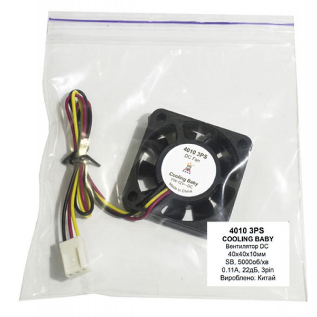 Кулер до корпусу Cooling Baby 4010 3PS - зображення 4