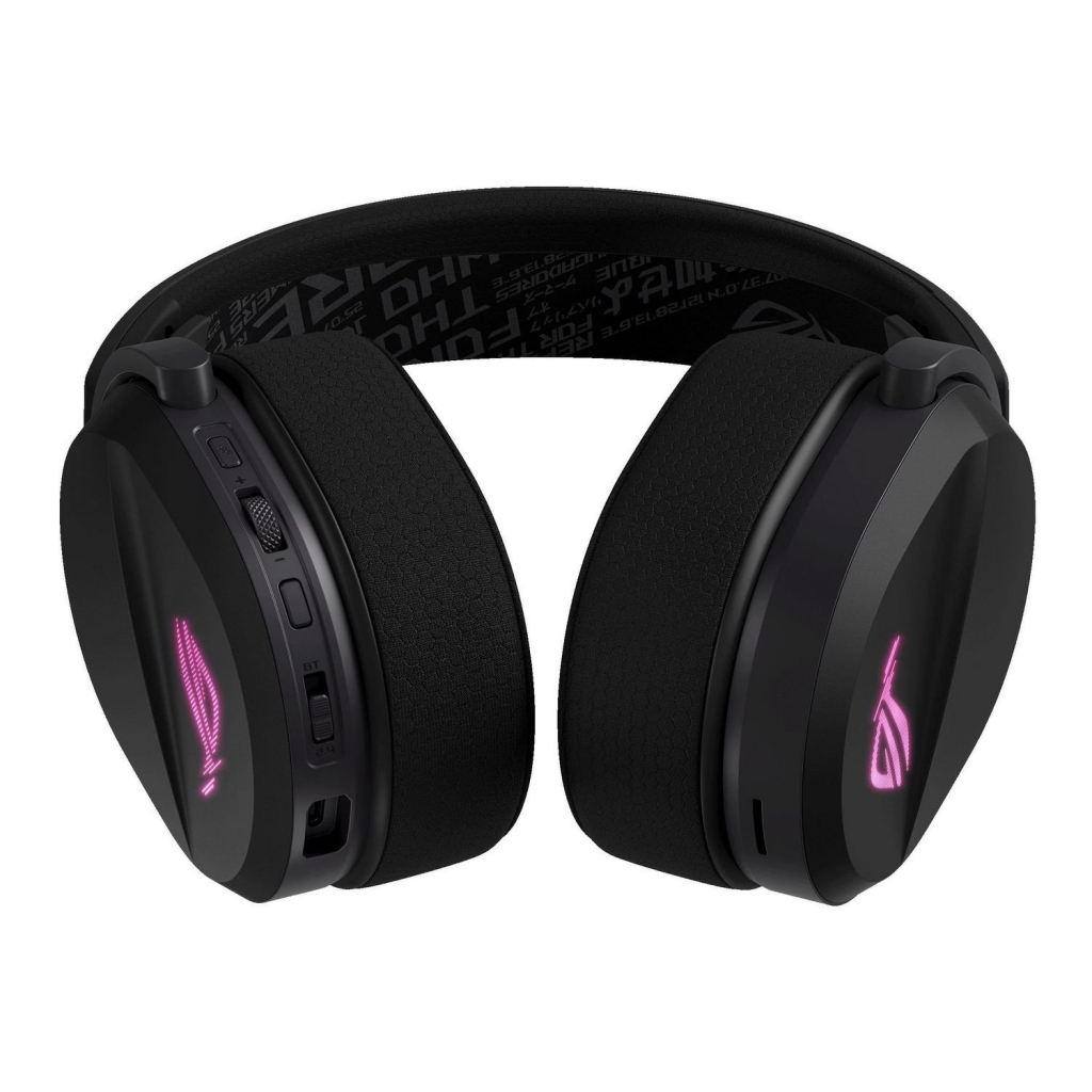 Навушники ASUS ROG Pelta Bluetooth/Wireless Black (90YH0410-BHUA00) - зображення 6