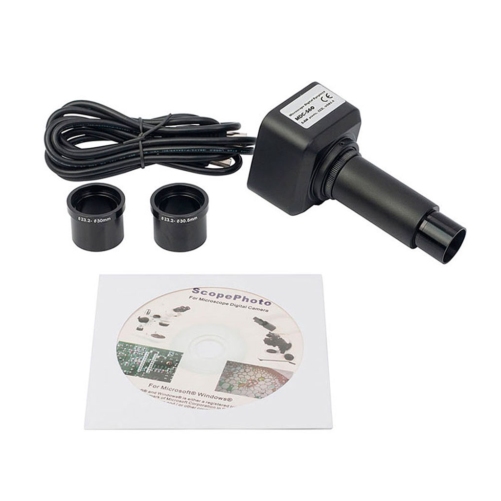Цифрова камера для мікроскопа Sigeta MDC-560 CCD 5.6MP (48560) - изображение 3