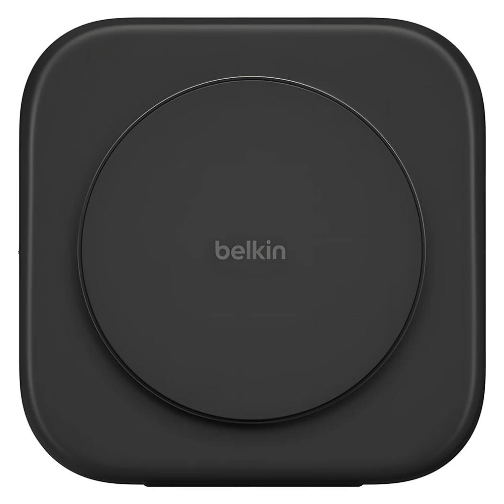 Зарядний пристрій Belkin 3in1 Travel Pad Wireless Qi2 15W Black (WIZ024VFBK) - зображення 6