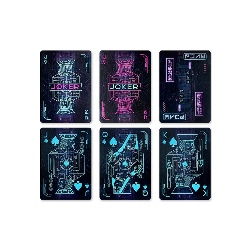 Гральні карти Bicycle Cyberpunk (ВР_КИБК) - зображення 3