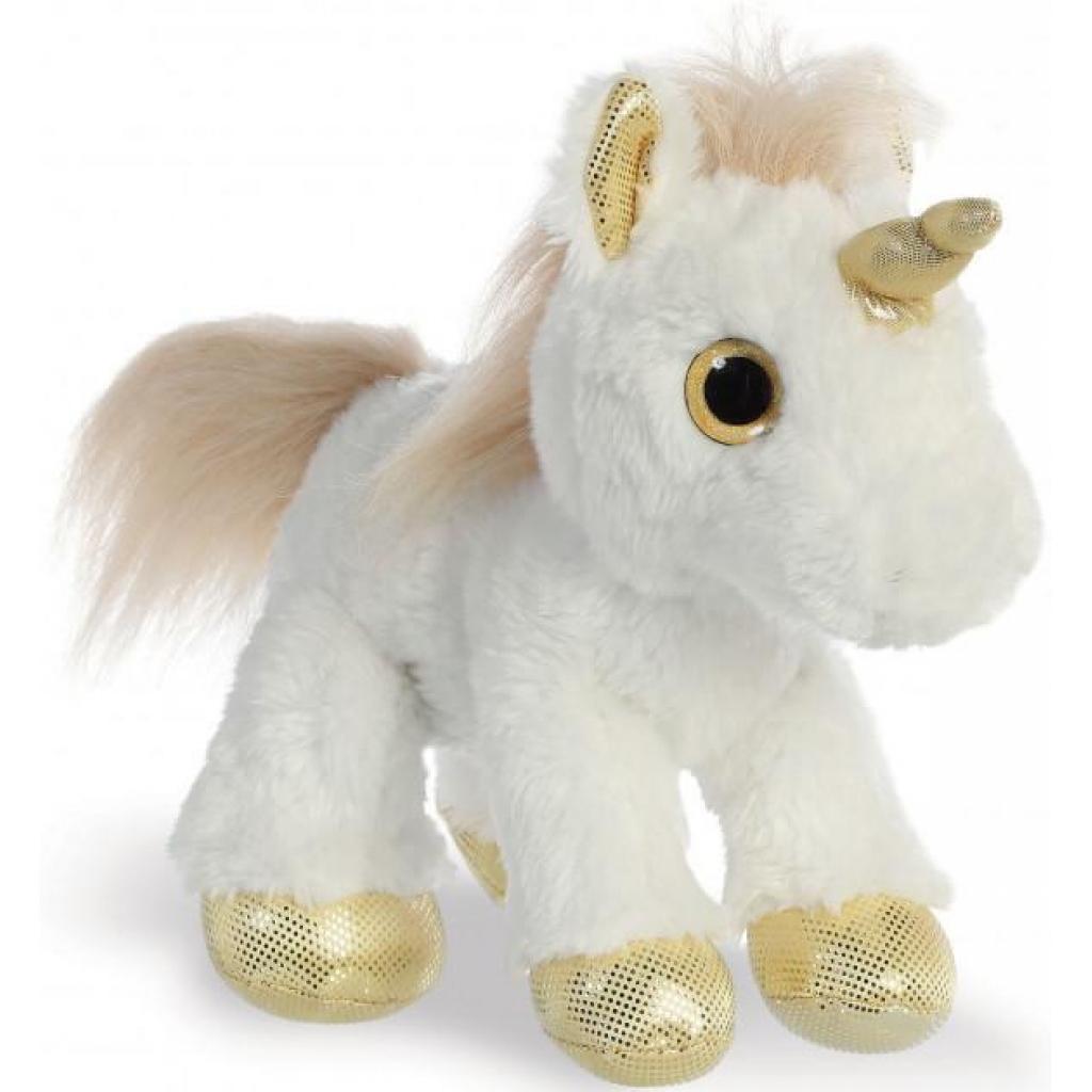 М'яка іграшка Aurora Єдиноріг Gold, 30 см (161257G) - зображення 4