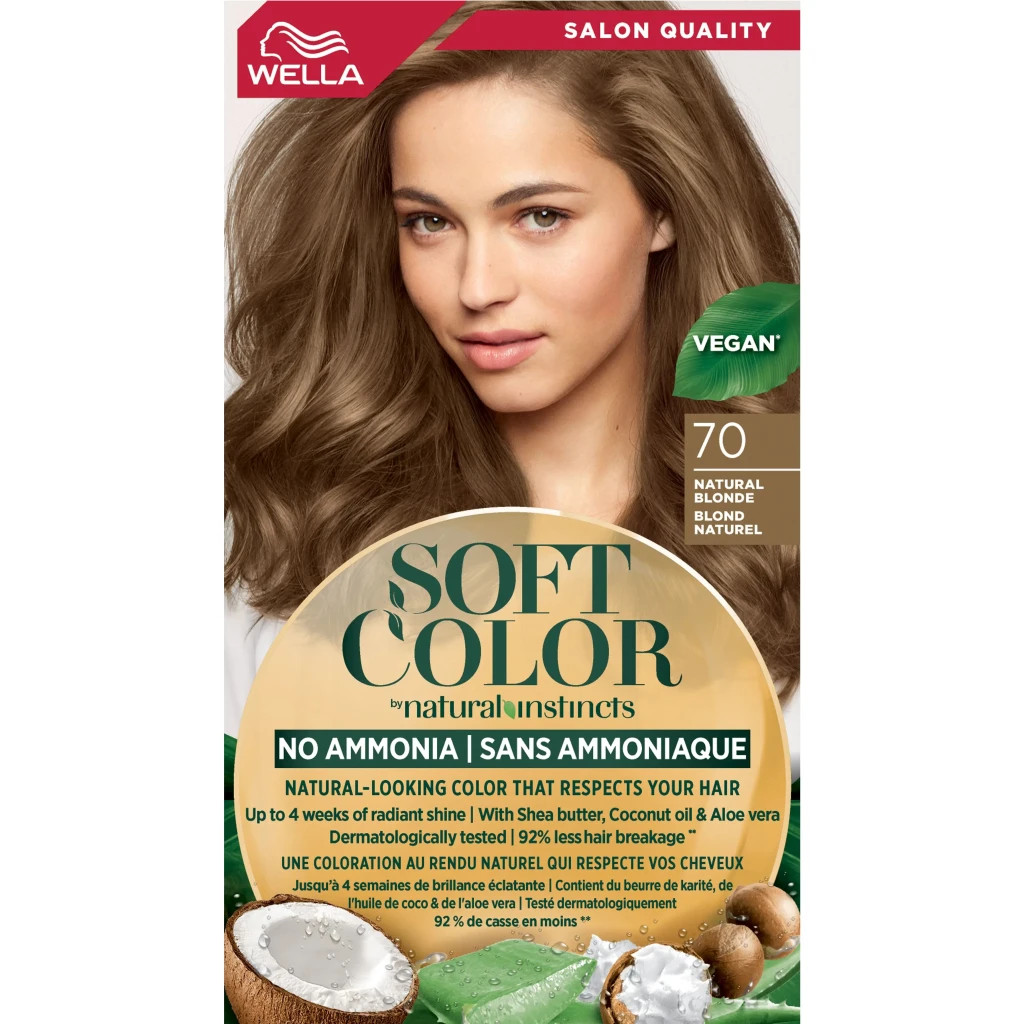 Фарба для волосся Wella Soft Color Безаміачна 70 - Натуральний блонд (3614228865784) - изображение 2