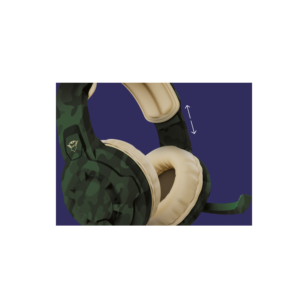 Навушники Trust GXT 411C RADIUS 3.5mm Jungle Camo (24359) - зображення 10
