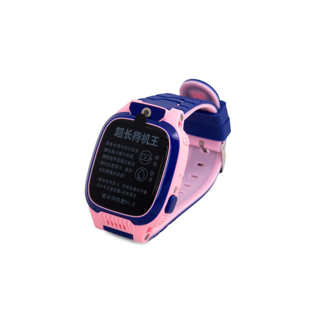 Смарт-годинник Extradigital WTC03 Pink / Purple Kids smart watch-phone (ESW2303) - зображення 3