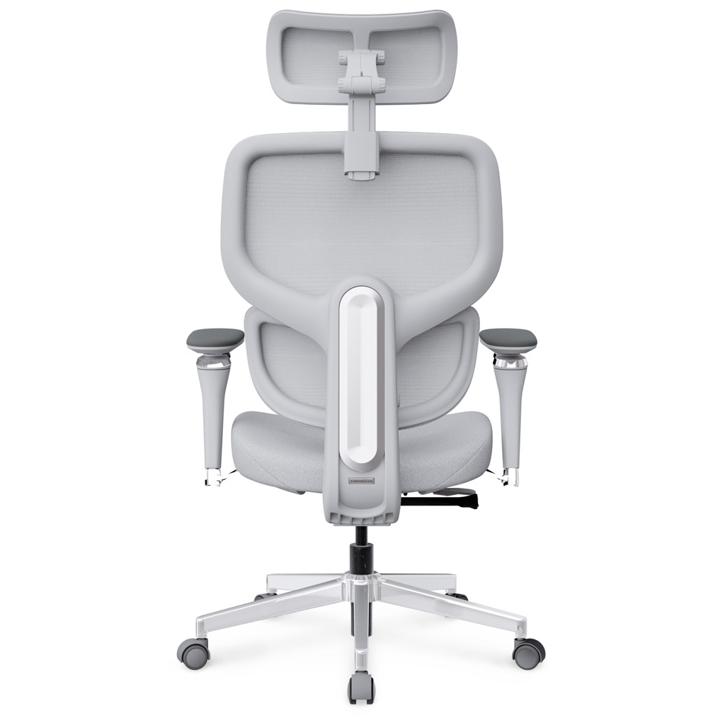 Офісне крісло Mealux D2 Air Fabric Grey (HF-D2 F/G) - зображення 7