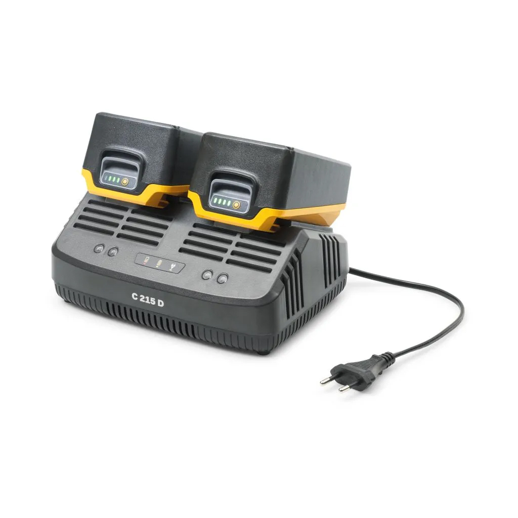 Зарядний пристрій для акумуляторів інструменту Stiga 20В, 2A (C215D) - зображення 2