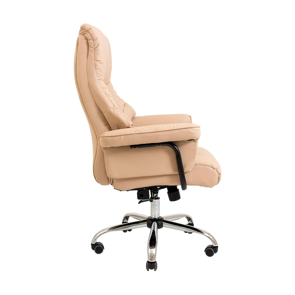 Офісне крісло Richman Конгрес Хром M-2 Широкий (Anyfix Wide) Бежева (ADD0003125) - зображення 3