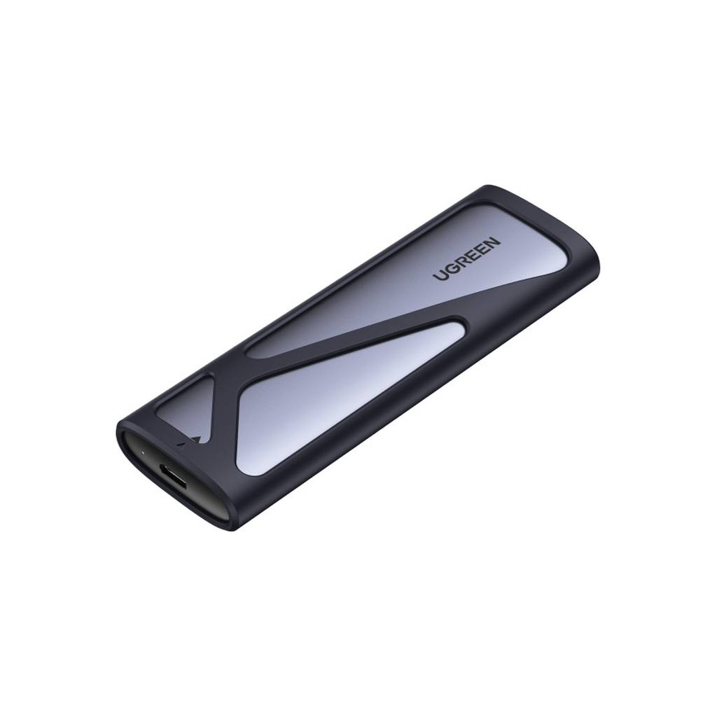 Кишеня зовнішня Ugreen SSD M.2 (NVME) M-KEY UGREEN 3.2 GEN2 CM400 gray (90264) - зображення 1