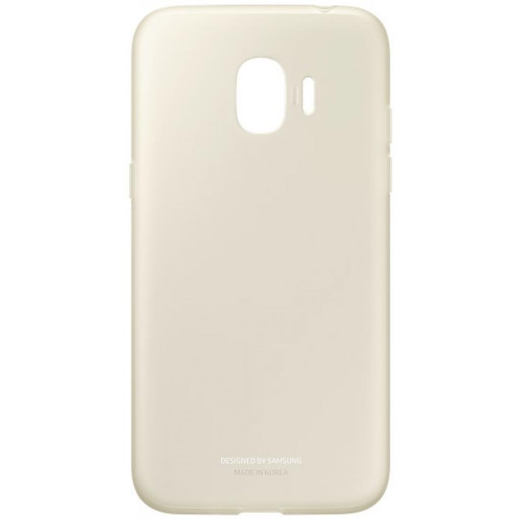 Чохол до мобільного телефона Samsung Galaxy J2 2018 (J250) Jelly Cover Gold (EF-AJ250TFEGRU) - зображення 1