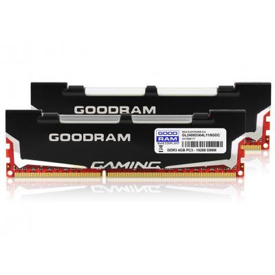 Модуль пам'яті для комп'ютера DDR3 8Gb (2x4GB) 2400 MHz Led Gaming Goodram (GL2400D364L11/8GDC) - зображення 3