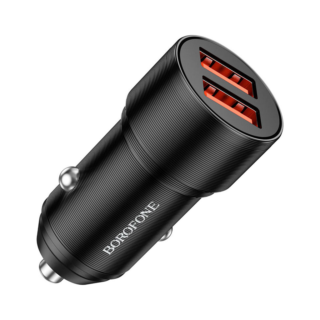 Зарядний пристрій BOROFONE BZ19B charger set (Micro) 2 x USB Black (6941991101502) - зображення 3