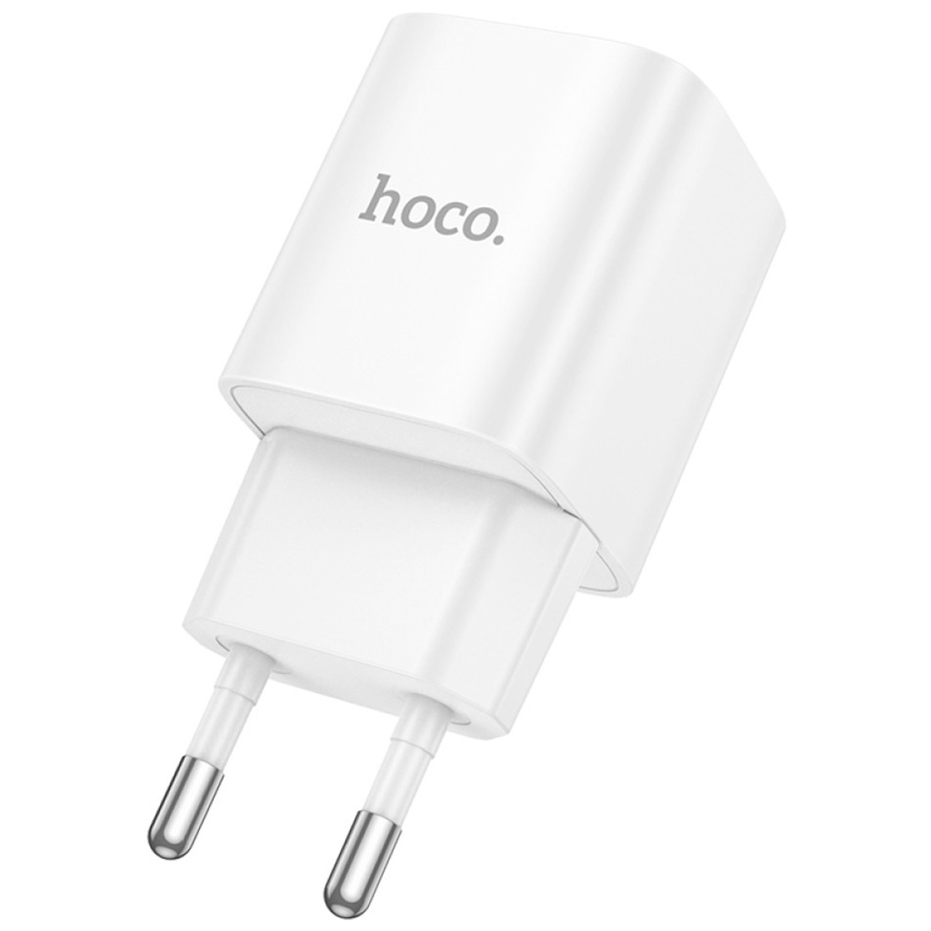 Зарядний пристрій HOCO C146A Charm USB-C PD20W White (6942007630245) - зображення 3