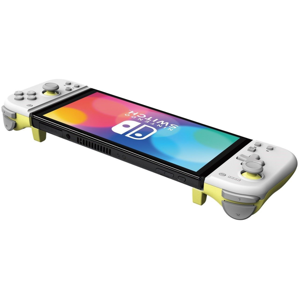 Геймпад Hori Split Pad Compact (Light Grey x Yellow) for Nintendo (NSW-373U) - зображення 2