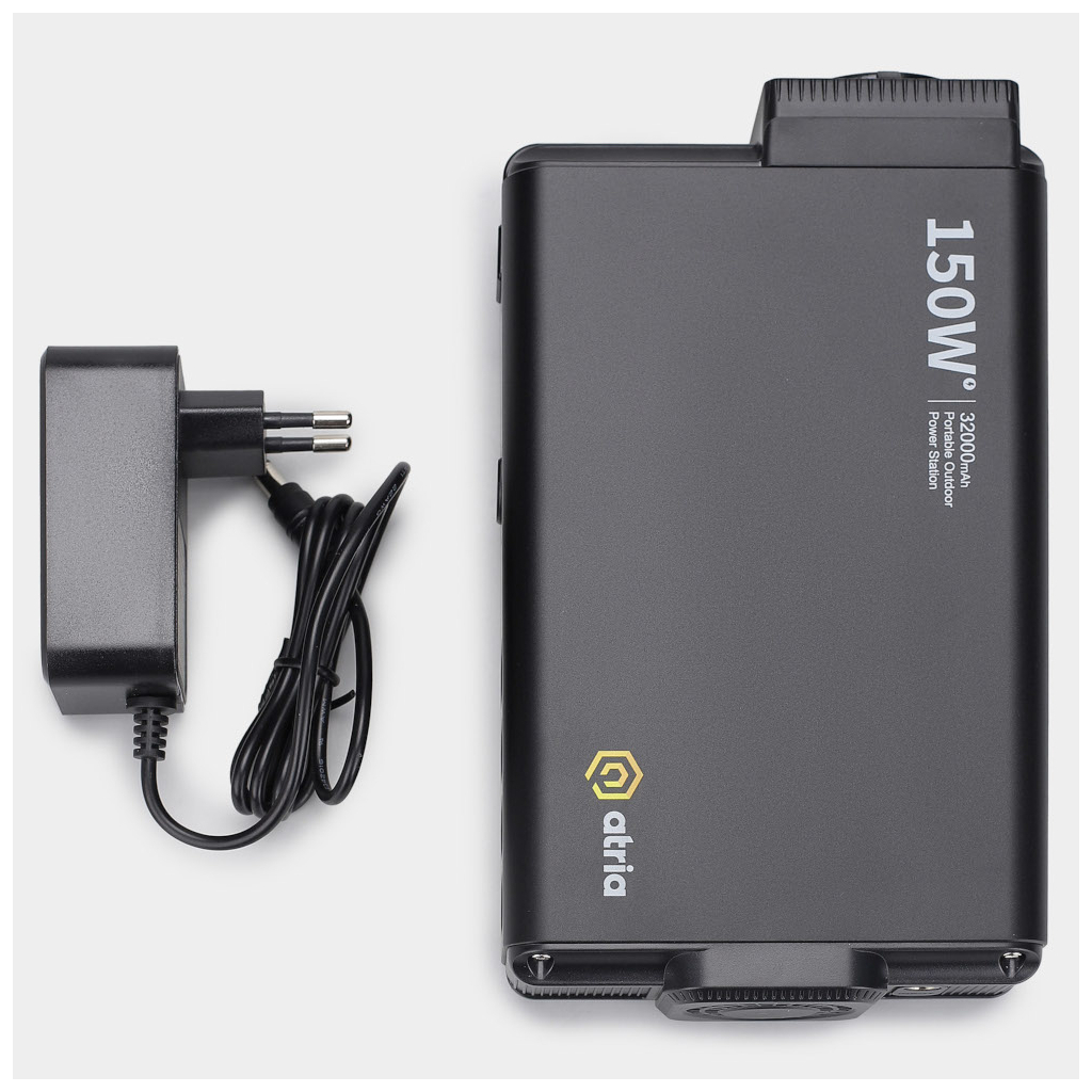 Батарея універсальна Atria 32000mAh PD/30W, QC/8W, DC:12-16.8V, 230V:150W (OPS-151) - изображение 10