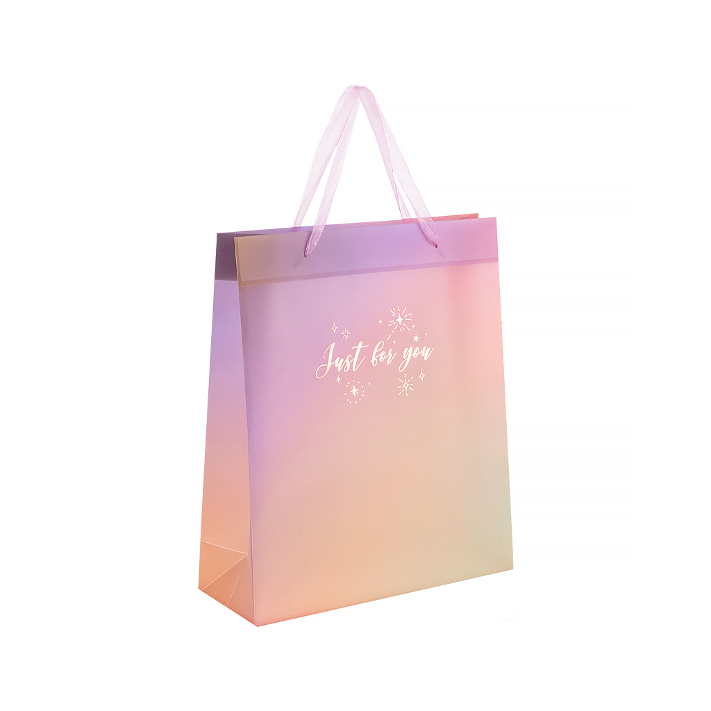 Подарунковий пакет Axent пластиковий Just for you-3, 32х27 см (8504-39-A) - изображение 2