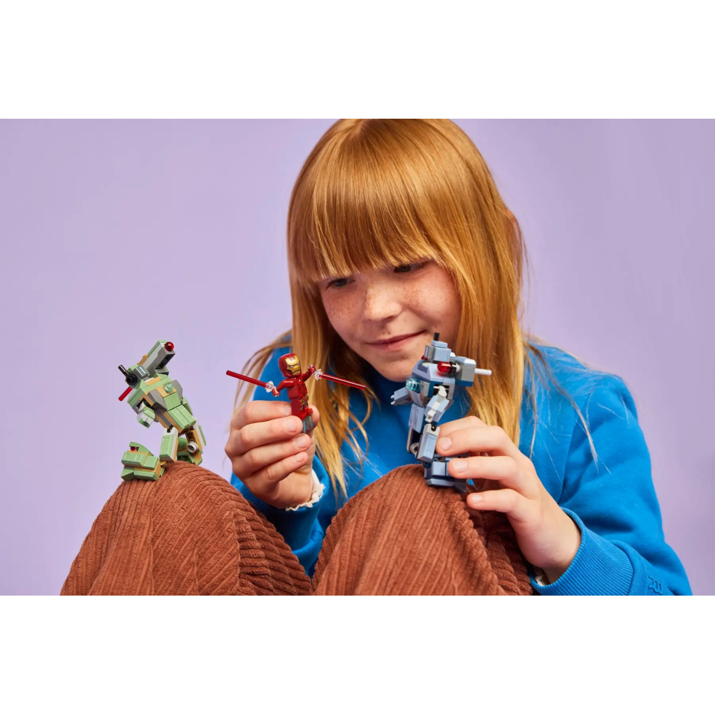 Конструктор LEGO Super Heroes Залізна людина та Бойова Машина проти Хаммер Дронів (76320) - зображення 10