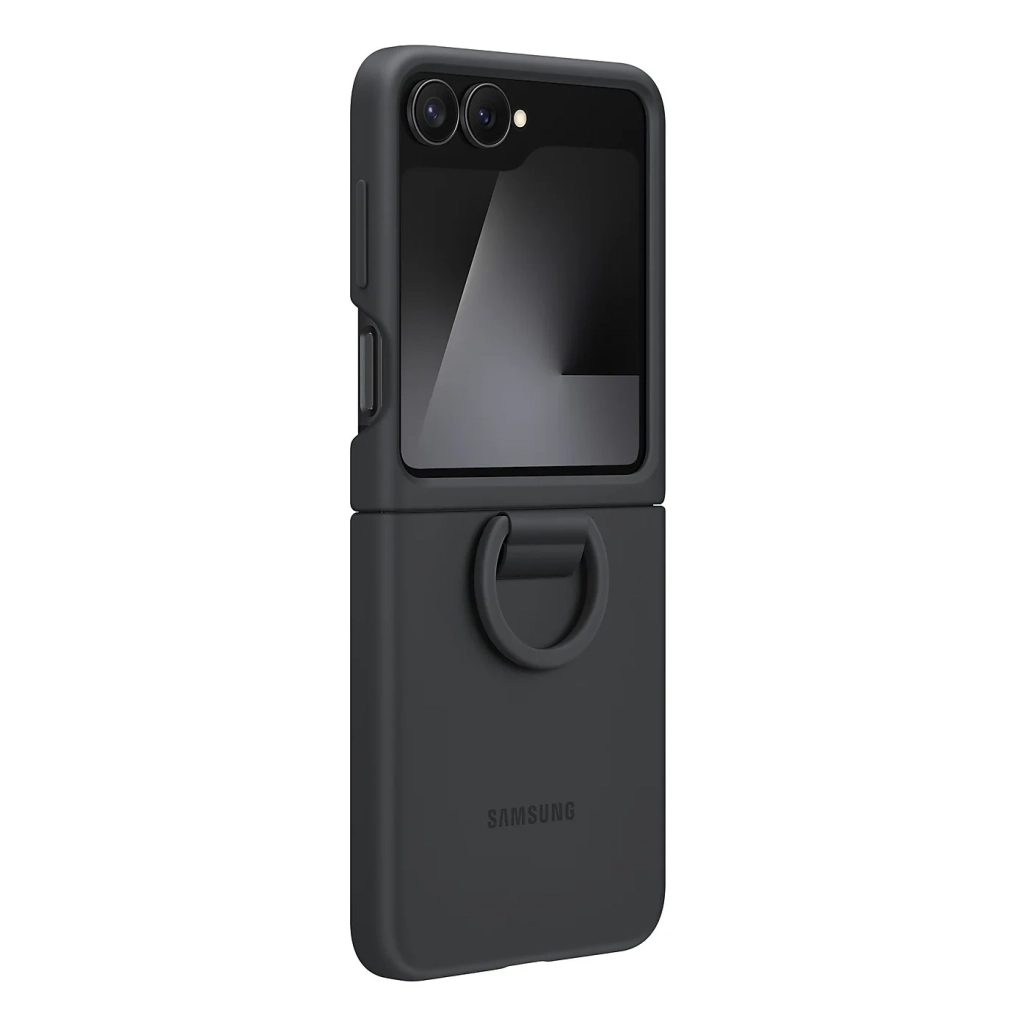 Чохол до мобільного телефона Samsung Silicone Flip 7 FE Black (EF-PF741TBEGUA) - зображення 4