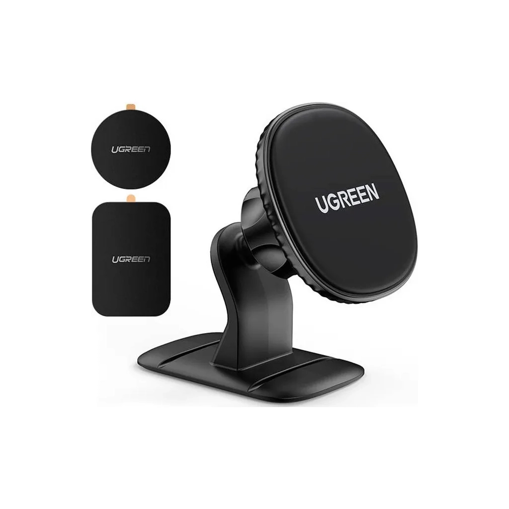Універсальний автотримач Ugreen LP292 Magnetic Phone Holder for Car Black (80785) - зображення 3