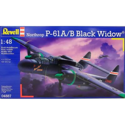 Збірна модель Revell Важкий нічний винищувач P-61B Black Widow 1:48 (4887) - зображення 1