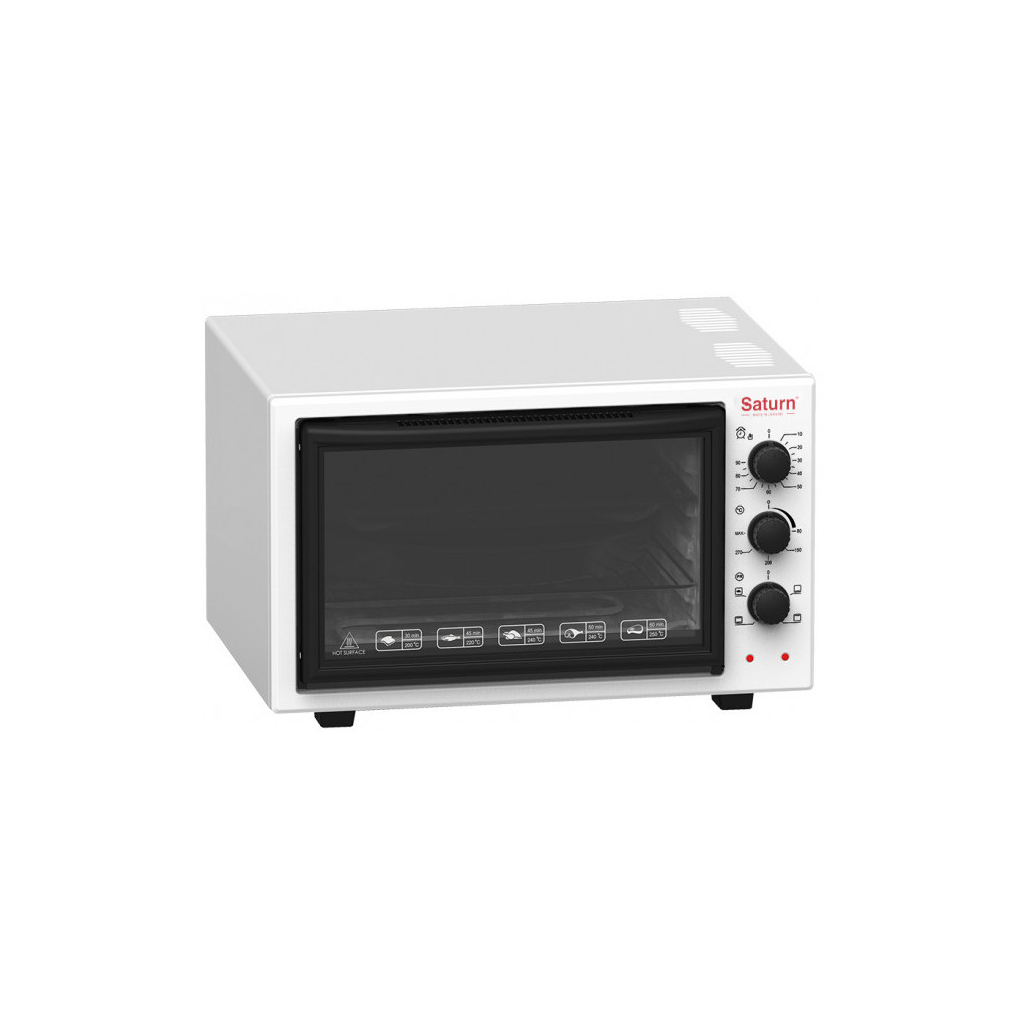 Електропіч Saturn ST-EC3404 White - зображення 1