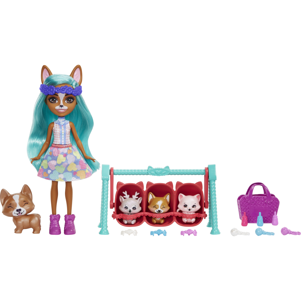 Лялька Enchantimals Друзі-малята Кролик Брі та Твіст (HLK86) - зображення 4