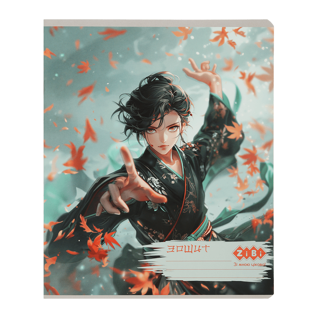 Зошит ZiBi ANIME 48 аркушів, клітинка (ZB.1704-35) - зображення 1