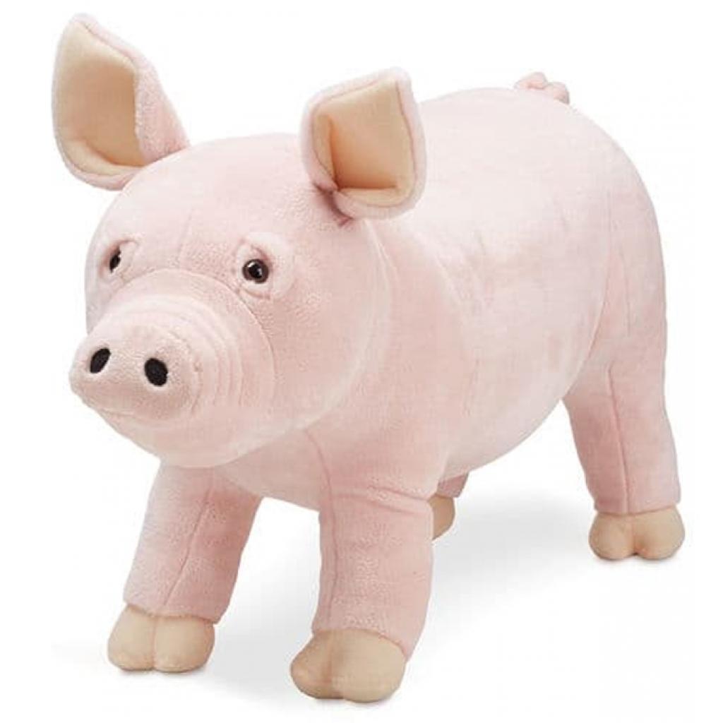 М'яка іграшка Melissa&Doug Плюшева свинка, 66 см (MD8833) - зображення 1