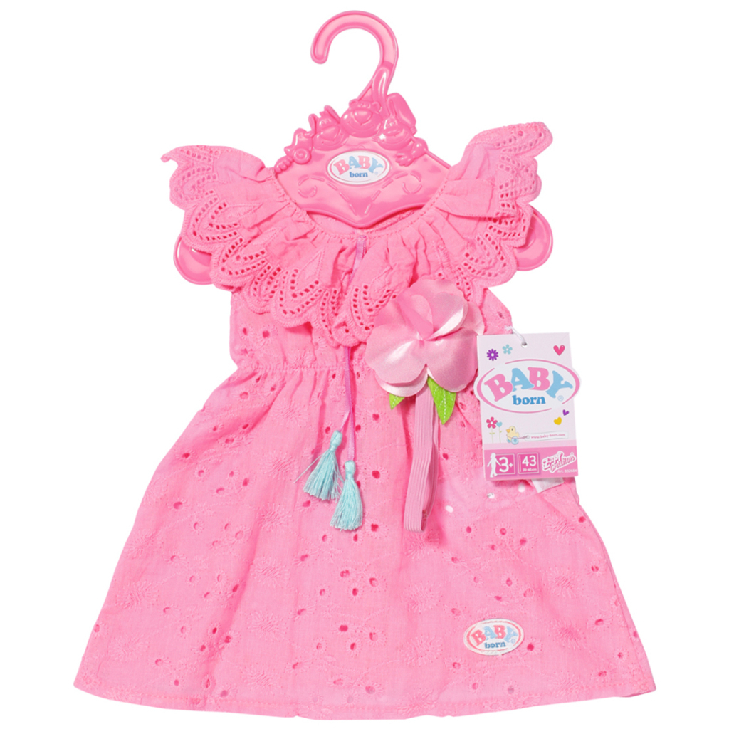 Аксесуар до ляльки Zapf Одяг для ляльки Baby Born Сукня Фантазія 43 см (832684) - зображення 2