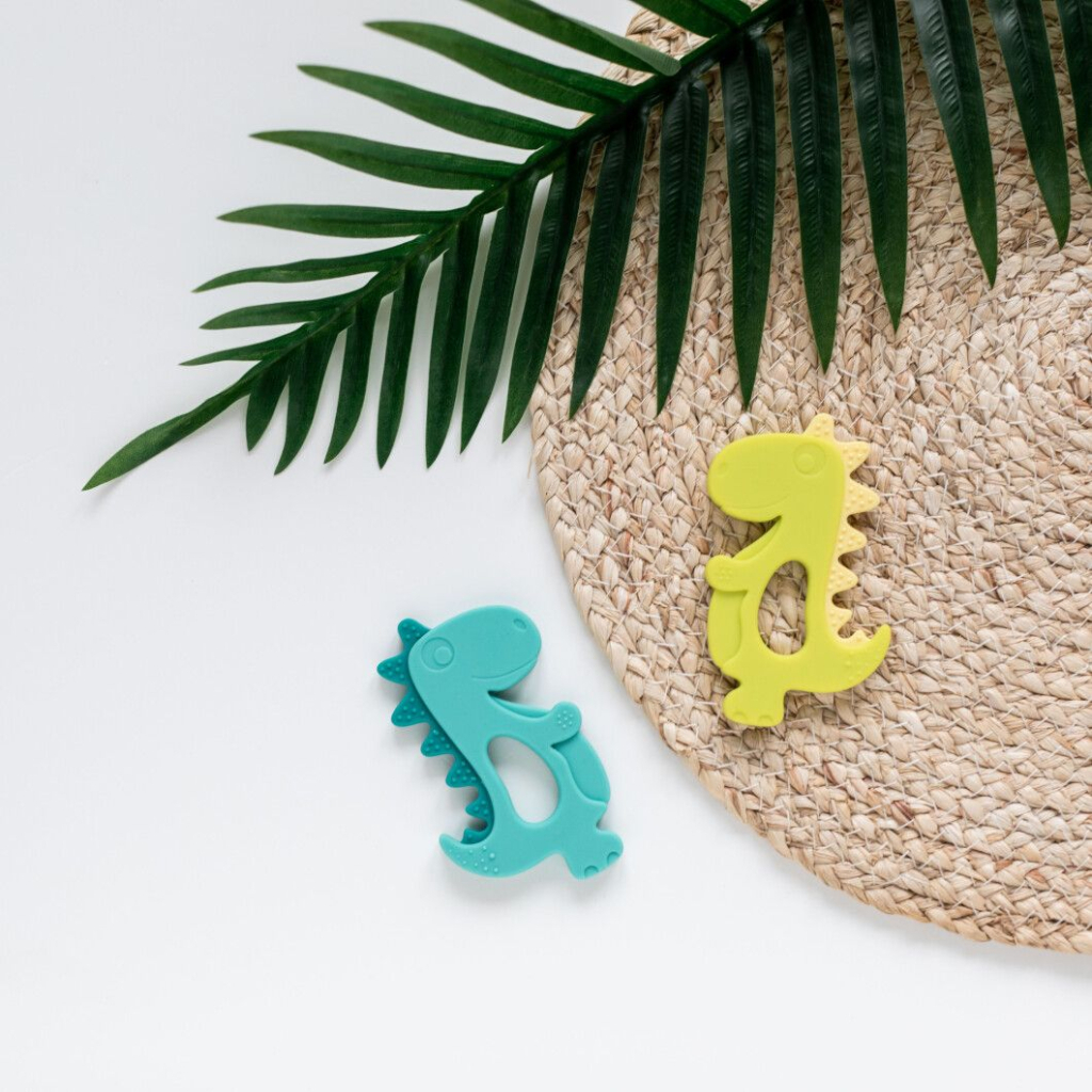 Прорізувач Canpol babies силіконова Динозавр жовтий (51/006) - изображение 4