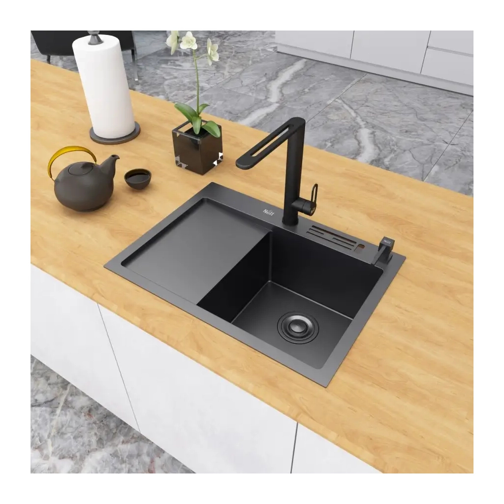 Мийка кухонна Nett NB-6045(R) (0431251) - зображення 8